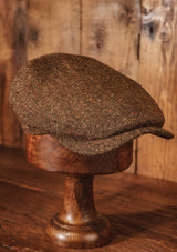 Geary Flat Cap - Russet Donegal