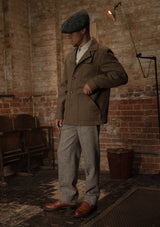 Chore Pure Wool Jacket - Dark Moss Green