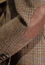 Edison Harris Tweed Jacket - Heather Green Check