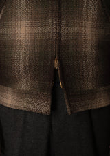 Midtown Pure Wool Cropped w/ 1960s Conmar Double Zipper Jacket - Lochside Plaid