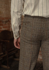 Coleman Harris Tweed Classic Trouser - Highland Mist Check