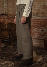 Coleman Harris Tweed Clark Trouser - Highland Mist Check