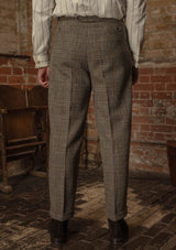 Coleman Harris Tweed Clark Trouser - Highland Mist Check