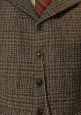 Coleman Harris Tweed Waistcoat - Highland Mist Check