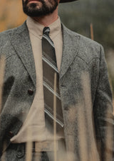 Grayson Jacket - Flint Herringbone