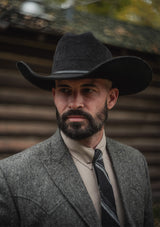 Cattleman Fedora - Black