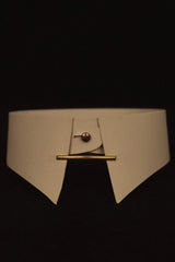 Gold Plated Collar Bar Spring Grips PATDEC.17.1918