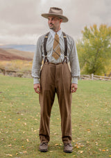Fishtail Trousers - Toasted Tobacco