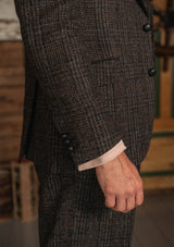 Brockman Harris Tweed Jacket - Dark Cedar