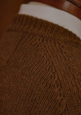 Mawson Lambswool Sweater - Pecan