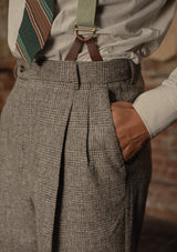 Munro Clark Trouser - Grey Prince of Wales