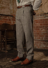 Munro Classic Trouser - Grey Prince of Wales