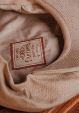 Ridgmount Baker Boy - (Narrow-Width) Thatched Silk Herringbone