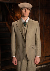 Coleman Jacket - Sage Herringbone