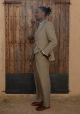 Capri Clark Trouser - Olive Grove