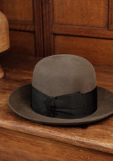 Reuben High Crown Fedora - Light Brown