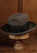 Reuben High Crown Fedora - Light Brown