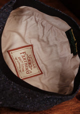 Ridgmount Baker Boy - (Narrow-Width) Navy Donegal Tweed