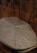 Ridgmount Baker Boy - (Narrow Width) Sea Pearl Blue Pure Silk