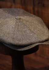 Ridgmount Baker Boy - (Narrow Width) Sea Pearl Blue Pure Silk