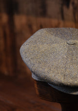 Ridgmount Baker Boy - (Narrow Width) Sea Pearl Blue Pure Silk