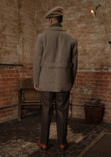 Riverton Wool Field Jacket - Grey Herringbone