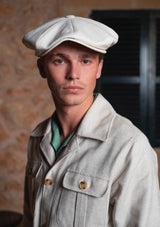 Safari Pure Linen Jacket - Oatmeal