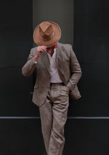 Coleman Jacket - Sage Herringbone