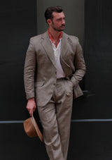 Coleman Jacket - Sage Herringbone