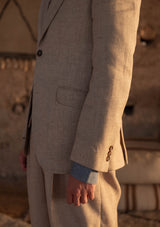 Coleman Summer-weight Jacket - White Pepper