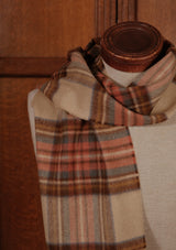 Merino Wool Scarf - Antique Dress Stewart