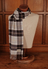 Merino Wool Scarf - Bannockbane Silver