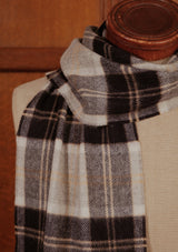 Merino Wool Scarf - Bannockbane Silver