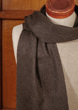 Merino Wool Scarf - Mocha
