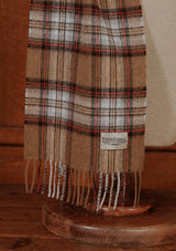 Merino Wool Scarf - Camel Stewart