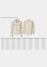 Classic Western Shirt - Soft Cream Denim