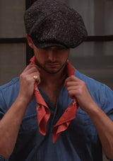 ‘Dead Lotus’ 100% Cotton Selvedge Bandana - #1