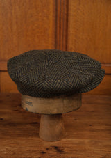 Stanton Baker Boy - (Wide Width) Donegal Tweed Green Herringbone