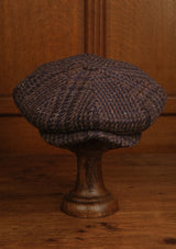 Stanton Baker Boy - (Wide Width) Midnight Blue Prince Of Wales British Tweed