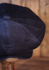 Stanton Baker Boy - (Wide Width) Navy Needlecord