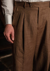 The Coleman Suit - Toasted Grain Herringbone