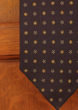 Navy Floral - Silk Tie