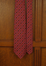 Garnet Red - Silk Tie