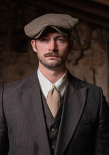 Brockman Jacket - Tobacco Herringbone