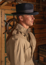 The Bogart Trench Coat - Stone