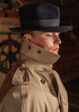 The Bogart Trench Coat - Stone