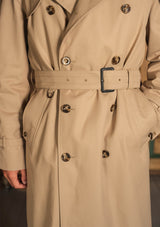 The Bogart Trench Coat - Stone