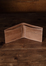 Saddle Leather Wallet - Tan