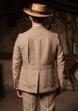 Melbrook Pure Linen Jacket - Mushroom