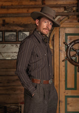 Western Spearpoint Japanese Cotton Shirt - Landry Trail